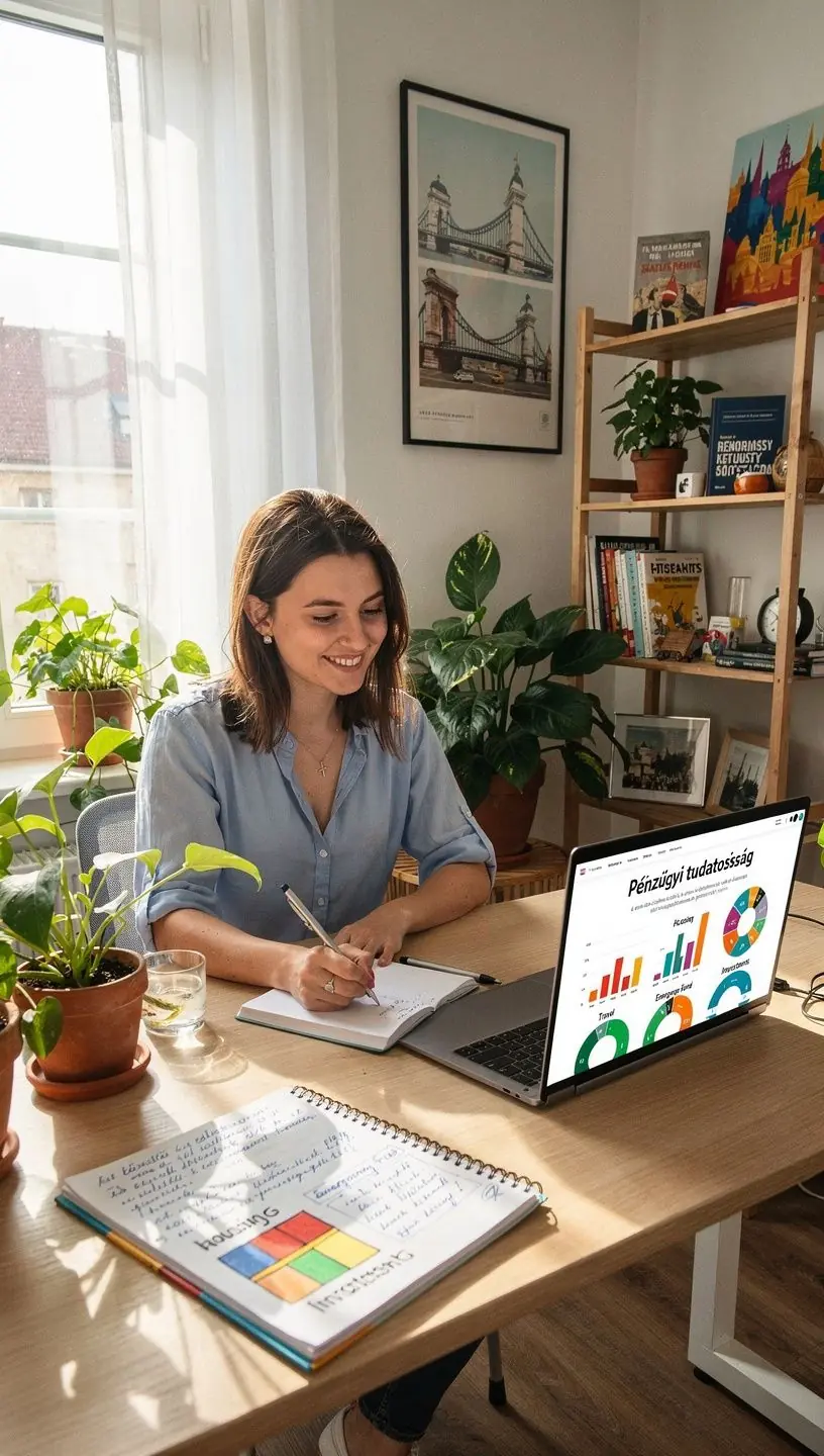 Könyvespolc tele pénzügyi könyvekkel, rendszerezett olvasási lista kialakításához.