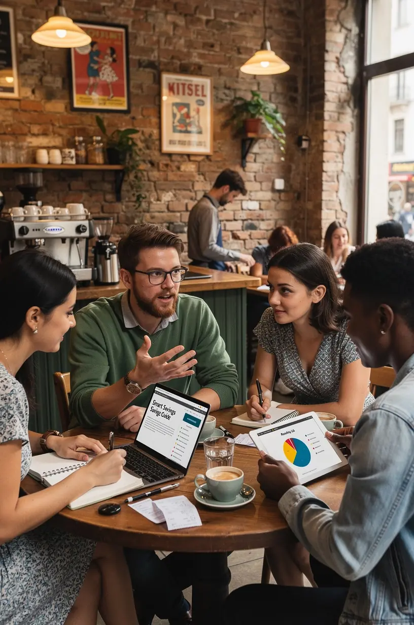 Fiatal szakember számítógép előtt, pénzügyi költségvetést készít otthoni környezetben.